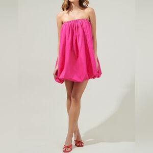 Sugarlips Delphi Strapless Bubble‎ Mini Dress Puff Ball